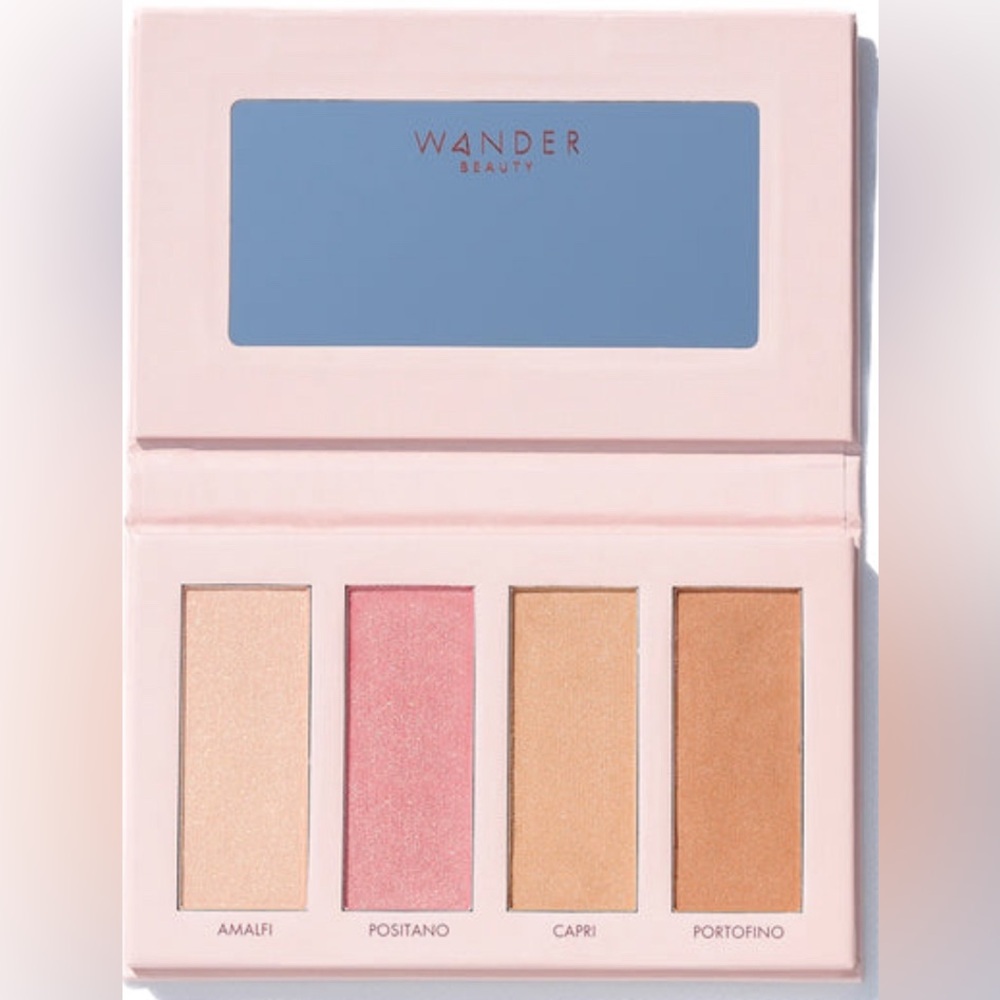 Wander riviera blush and bronze palette